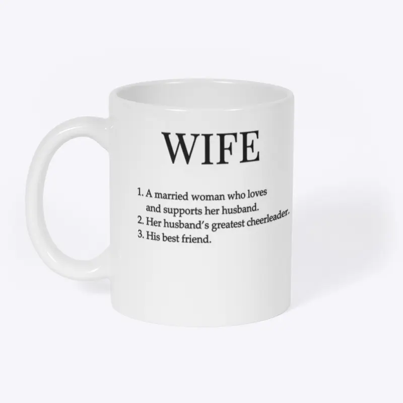 Wife Definition Mug